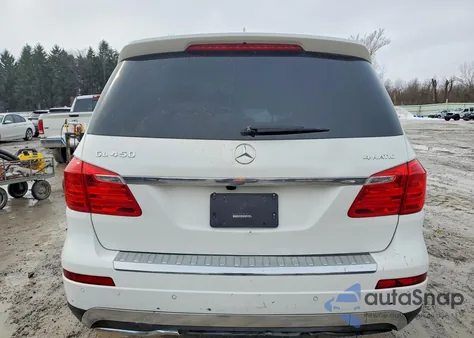 2016 Mercedes-Benz Gl 450 4Matic из США, поврежденный, VIN 4JGDF6EE0GA644122
